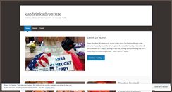 Desktop Screenshot of eatdrinkadventure.com